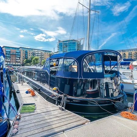 Luxurious Houseboat Near Canary Wharf In Londra Dış mekan fotoğraf